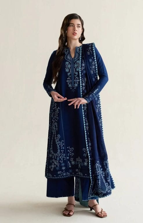 ZAIB EMBROIDERED LUXARY LAWN COLLECTION