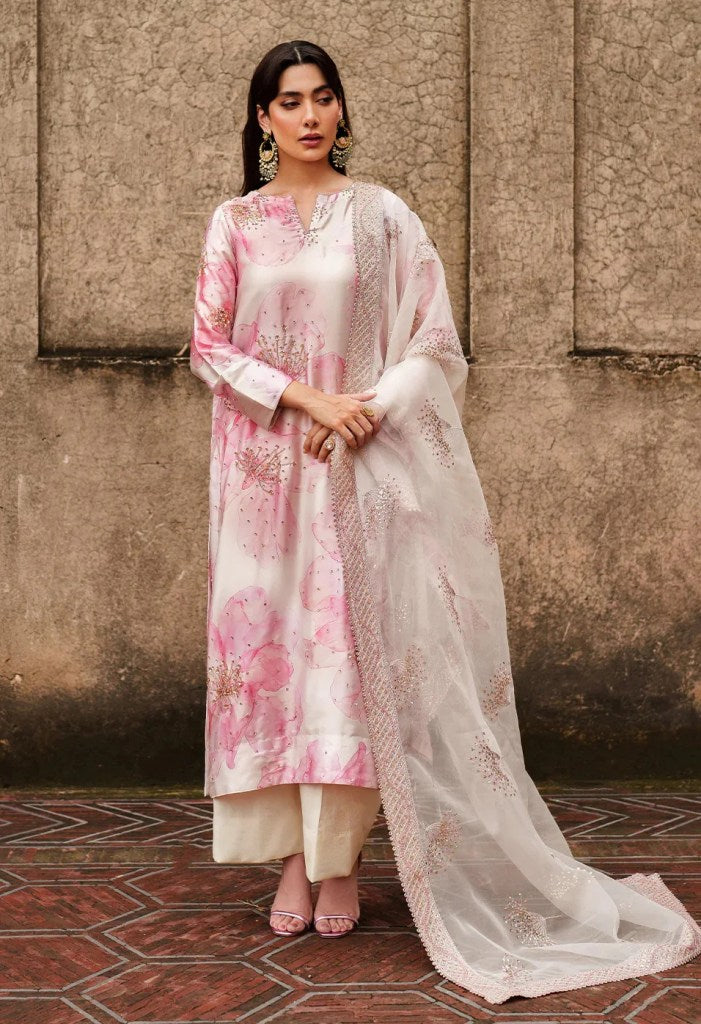 IZNIK NEW HANDMADE SILK PARTY WEAR