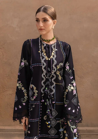 CRIMSON NEW BLACK EMBROIDERED LUXURY LAWN COLLECTION