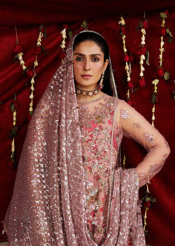 HUSSAIN REHAR NEW EXCLUSIVE NET PARTY WEAR GEEZ-030