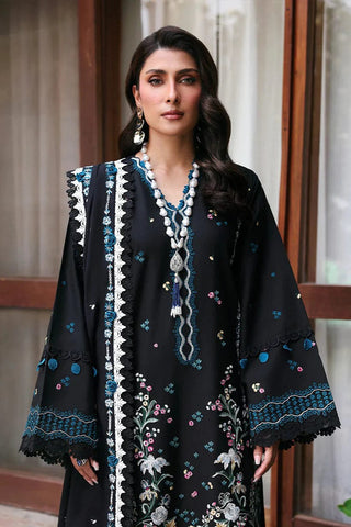 REPUBLIC NEW BLACK CHIKANKARI LAWN COLLECTION