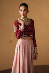 ETHNC NEW RAW SILK PARTY WEAR LEHNGA CHOLI HFZZ-157
