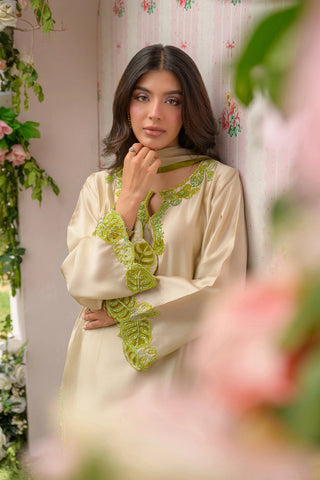 HADIZOUTFIT NEW KAFTAAN SILK PARTY WEAR CBZZ-201