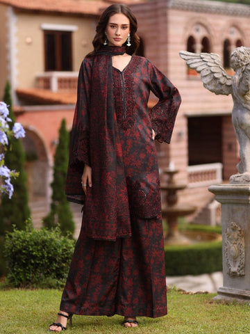 MOHAGNI NEW BLACK&RED PRINTED LUXURY LAWN COLLECTION