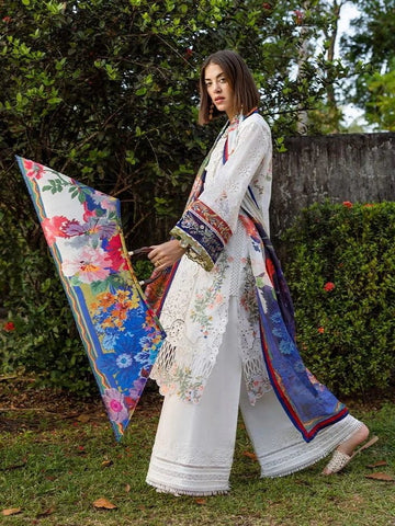 ESMEL NEW CHIKANKARI LUXURY LAWN COLLECTION