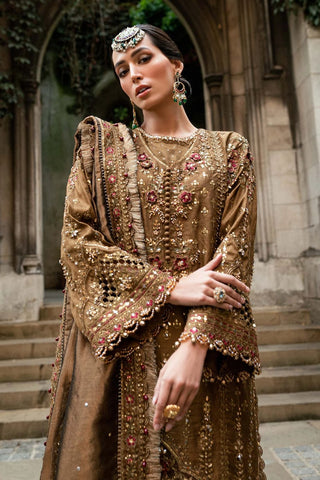 MARIA.B NEW SHEESHA SILK BRIDAL WEAR