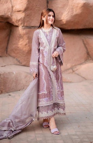 BIN ILYAS NEW CHIKANKARI LUXURY LAWN COLLECTION