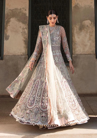 Elaf Shehr Bano Bridal Collection Net Maxi Replica