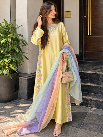 HADIZOUTFIT NEW SILK PARTY WEAR DGZZ-174