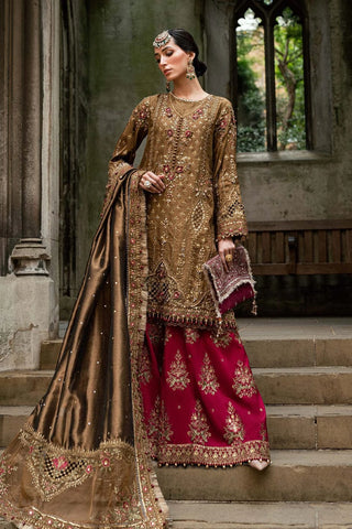 MARIA.B NEW SHEESHA SILK BRIDAL WEAR