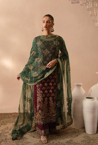 ABEERA USMAN NEW SHEESHA SILK PARTY WEAR