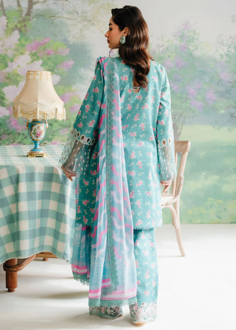 Afrozeh The Floral Charm Embroidered Lawn Unstitched 3Pc Suit AL-24-V1-02