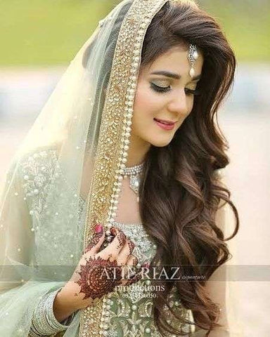 ATIF RIAZ NEW GREEN NET PARTY  WEAR