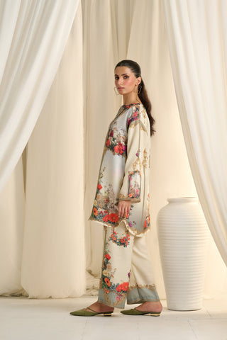 BAROQUE NEW FORMAL SILK DRESS