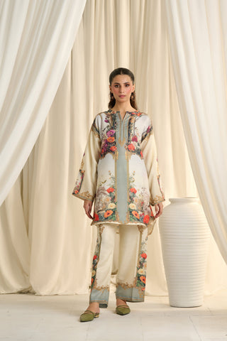 BAROQUE NEW FORMAL SILK DRESS
