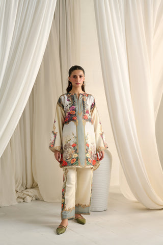 BAROQUE NEW FORMAL SILK DRESS