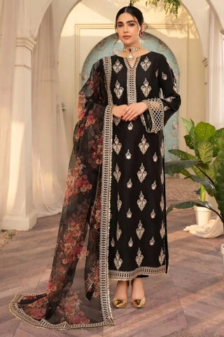 RANG E HAYA NEW RAW SILK PARTY WEAR