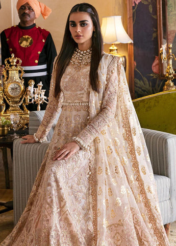 Afrozeh Hayat Unstitched Embroidered Net 3 Piece Suit D-03 SHEEMAH