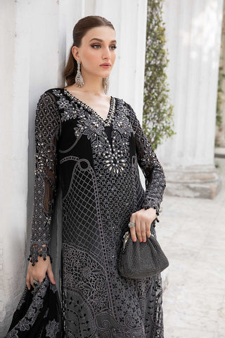 Maria.B Chiffon Embroidered Hand Made Collection