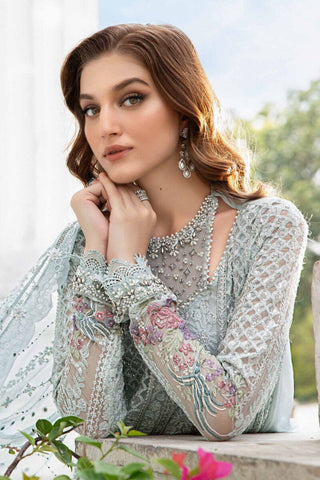 Maria.B Embroidered Chiffon Suit