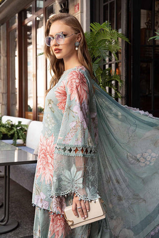 Maria B Embroidered Suit  - Fall Collection