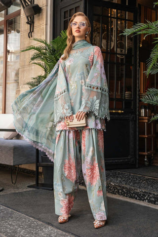 Maria B Embroidered Suit  - Fall Collection