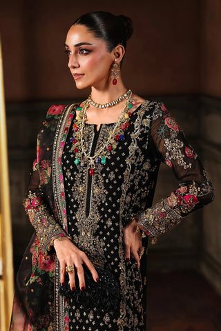 CHARIZMA NEW BLACK CHIFFON PARTY WEAR
