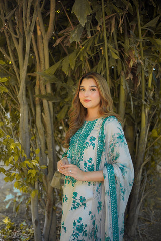 ANEELAS NEW SILK PARTY WEAR