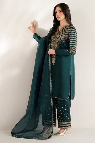 JAZMIN NEW RAW SILK DRESS