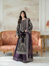ANEELAS PURPLE NEW VELVET PARTY WEAR GZZZ-241