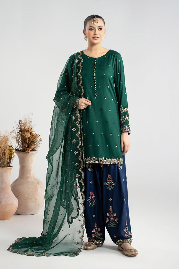 MARIA.B NEW RAW SILK PARTY WEAR