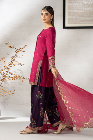 MARIA B NEW ATISHI RAW SILK PARTY WEAR