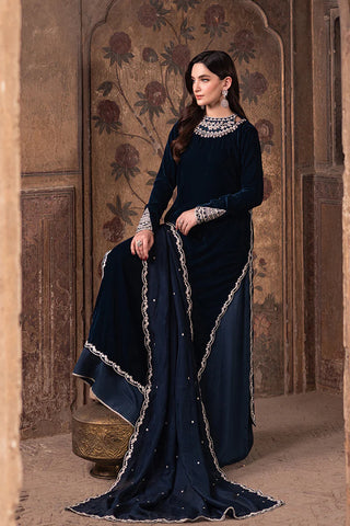 Azure Blue Formal Collection Velvet