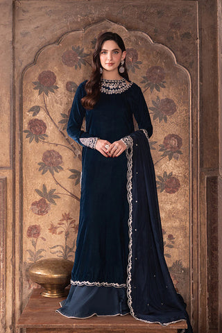 Azure Blue Formal Collection Velvet