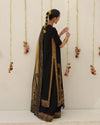 DYOT NEW JET BLACK SILK PARTY WEAR FZZZ-101