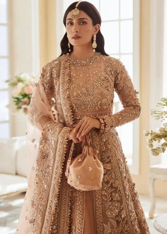 ELAN NEW PEACH BRIDAL MAXI