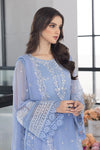 AZURE NEW SKY BLUE ORGANZA FORMAL WEAR