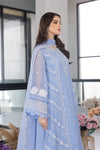AZURE NEW SKY BLUE ORGANZA FORMAL WEAR