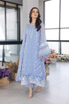 AZURE NEW SKY BLUE ORGANZA FORMAL WEAR