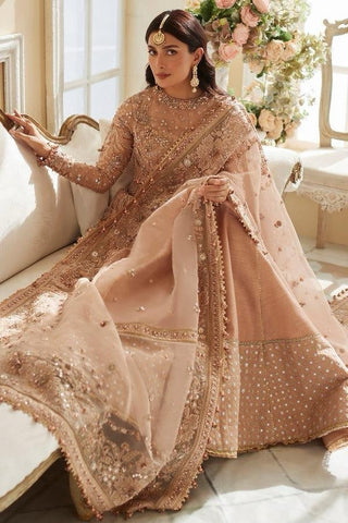 ELAN NEW PEACH BRIDAL MAXI