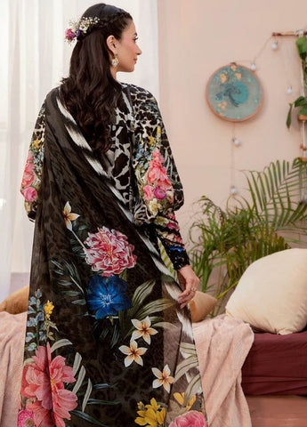 ELAF NEW PRINTED SILK DRESS