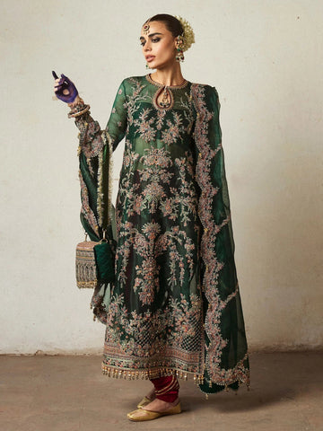 HUSSAIN REHAR NEW EXCLUSIVE NET DRESS