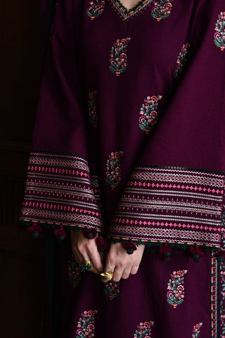 BATIK NEW MAROON COTTON PARTY WEAR