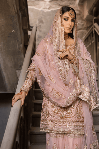 Jahan By Erum Khan Embroidered Net Suit Sahiba - Formals Collection