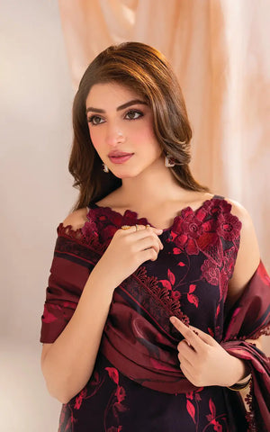 ASIFA NABEEL SILK 3PC DRESS