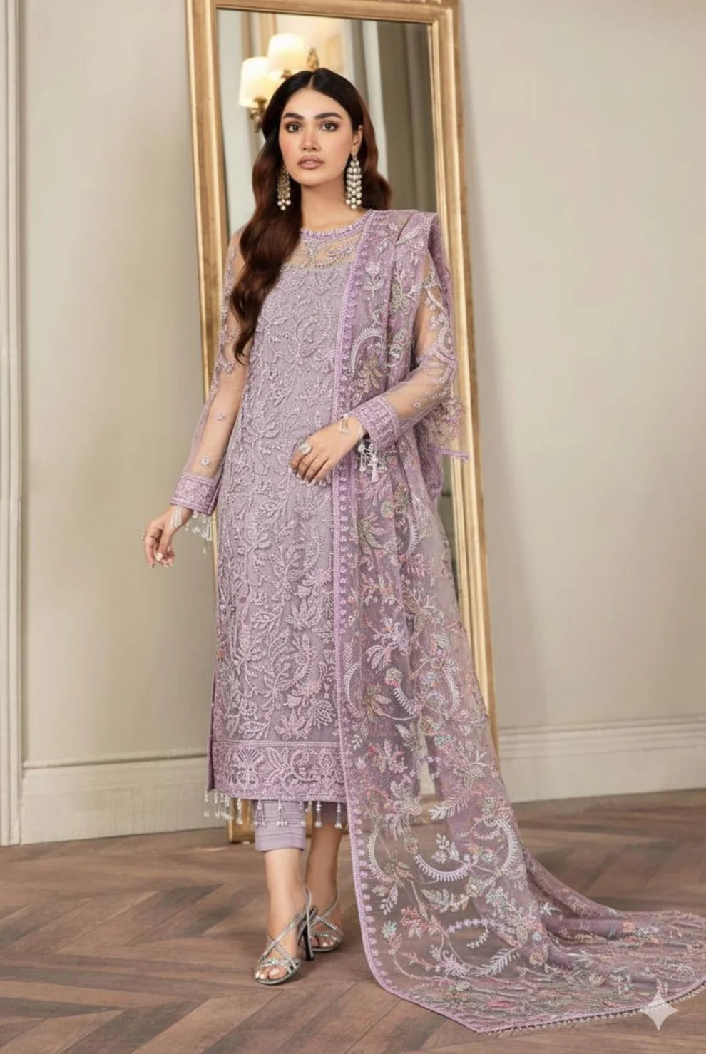 ZARIF NEW PURPLE FORMAL COLLECTION