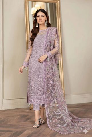 ZARIF NEW PURPLE FORMAL COLLECTION