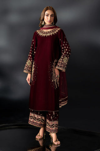 NAQSHI NEW VELVET DRESS