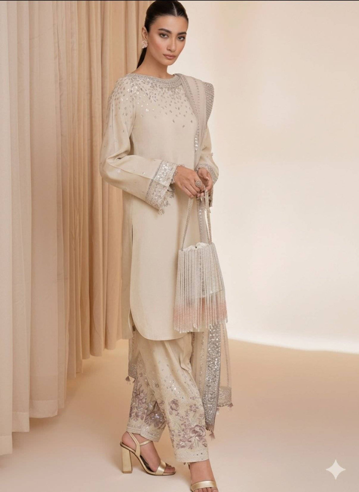 JAZMIN NEW RAWSILK DRESS