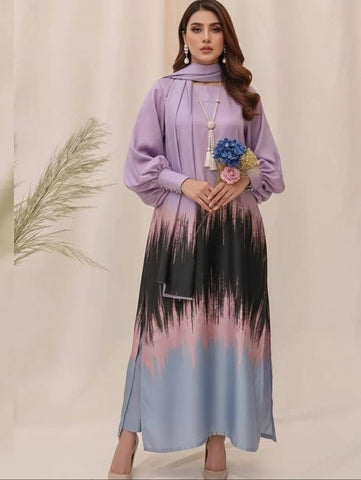 BAROQUE NEW PRINTED SILK